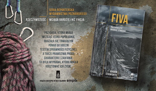 FIVA. Przekroczyć granicę strachu – nowa książka w Serii Reporterskiej Wydawnictwa Poznańskiego