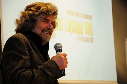 Reinhold Messner w Zakopanem w 2010 roku, fot. Maciej Westerowski