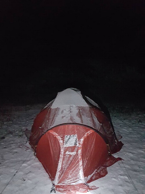 Test namiotu Helium Dome 3 marki Bergans of Norway
